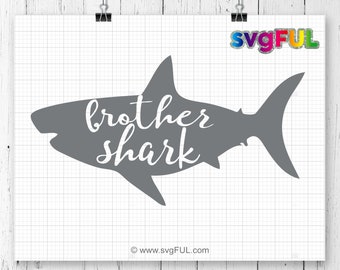 Download INSTANT DOWNLOAD SVG Shark Family Mama Shark Papa Shark | Etsy