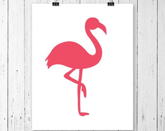INSTANT DOWNLOAD! Svg, Flamingo Svg, Flamingo Silhouettet, Zoo Svg, Animal Svg, Beach Svg, SVG Files, Svg, eps, Silhouette Files, Cricut