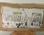 Purvis Young outsider art piece title quot funeral procession quot