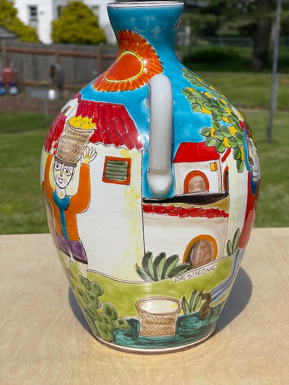 Giovanni Desimone Two Handled Jug - Etsy