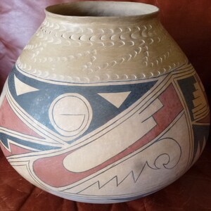 Large Mata Ortiz Olla Signed Quezada Etsy Large Mata Ortiz Olla Signed Quezada Etsy
