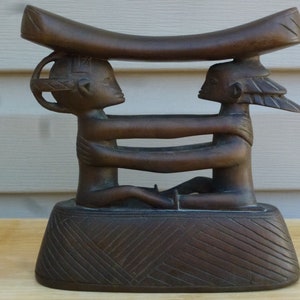 Tanzanian carved head rest
