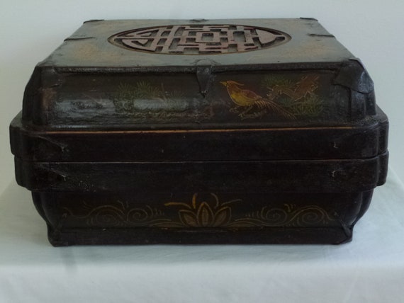 Chinese Qing Wood Box - Etsy 