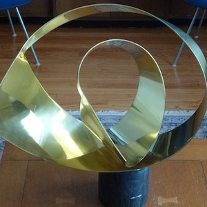 Curtis  Jere&#39;  brass sculpture