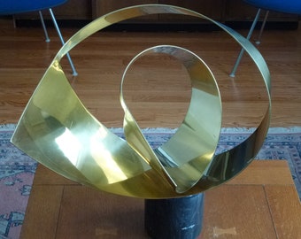 Curtis  Jere'  brass sculpture