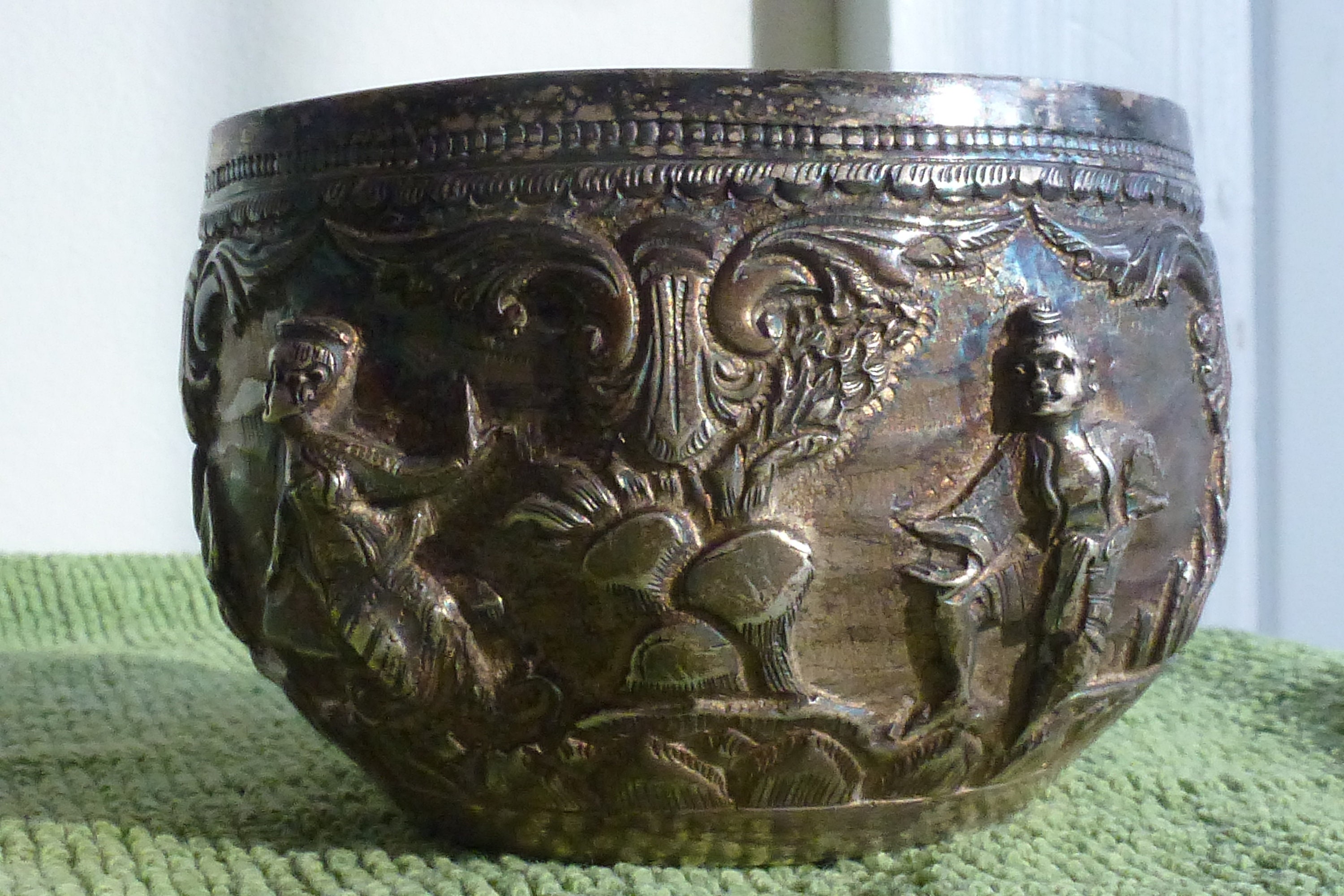 Burma silver bowl - Etsy 日本