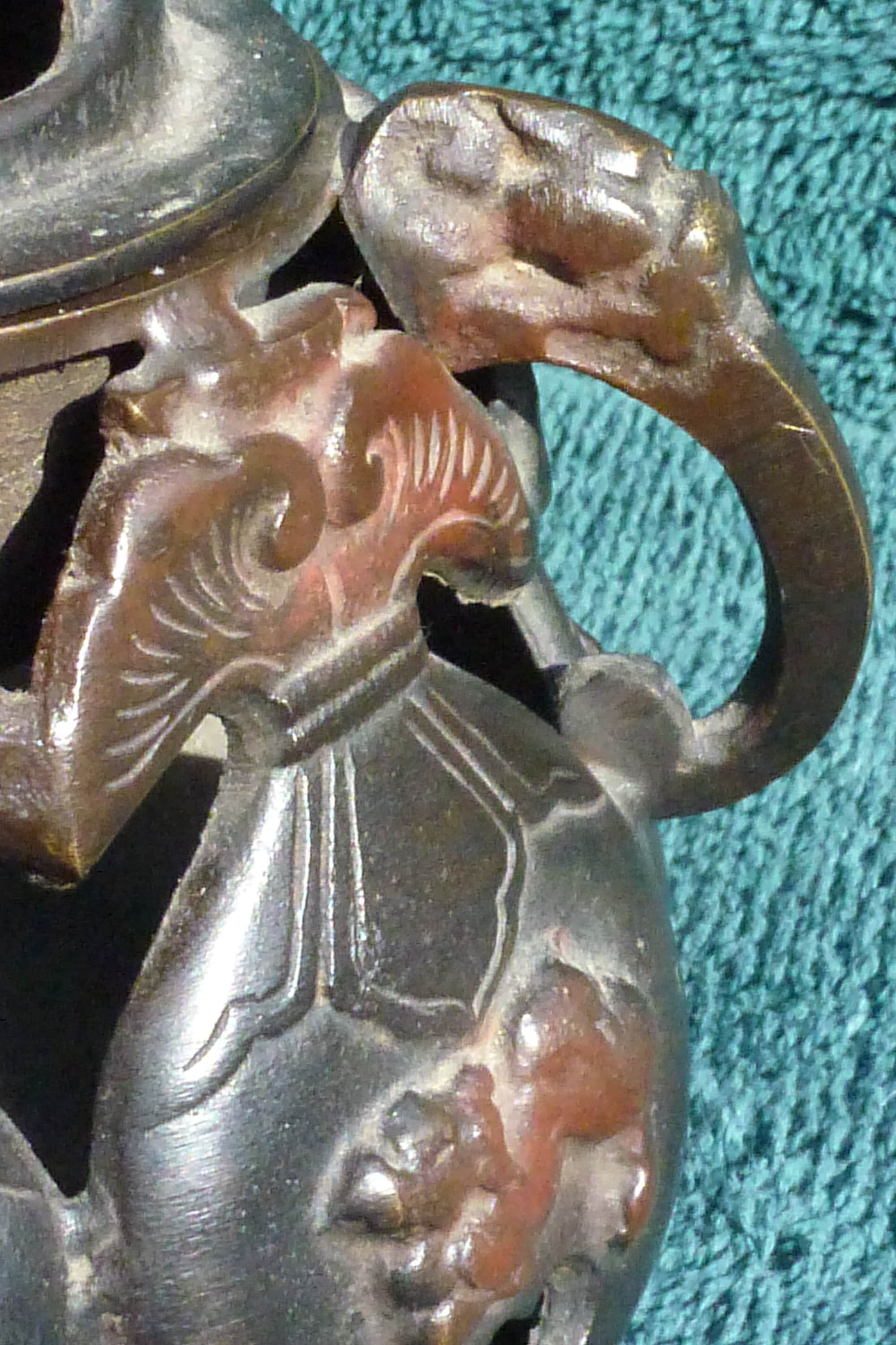 19世紀後半の中国の青銅製香炉 - Etsy 日本