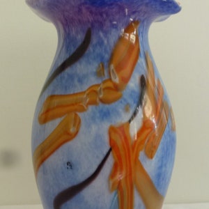 Italian art glass vase
