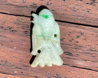 small Chinese Immortal jade pendant