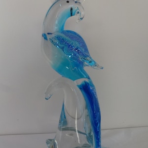 Murano  style parrot