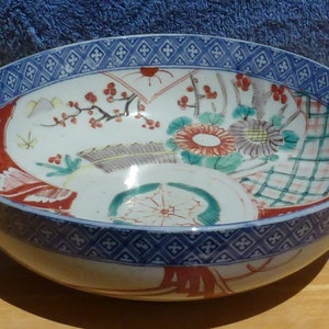 Meiji 10&quot; Imari bowl
