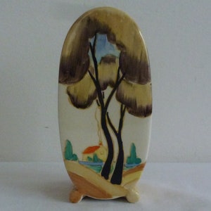 Clarice Cliff &quot;Ferndale&quot; Bizarre ware sugar sifter
