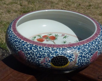 Qing enamel beggars bowl