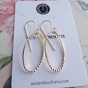 Gold oval hoop earrings small gold hoops small hoop earrings gold dangle hoops gold textured hoop earrings oval hoops etched hoop earrings
