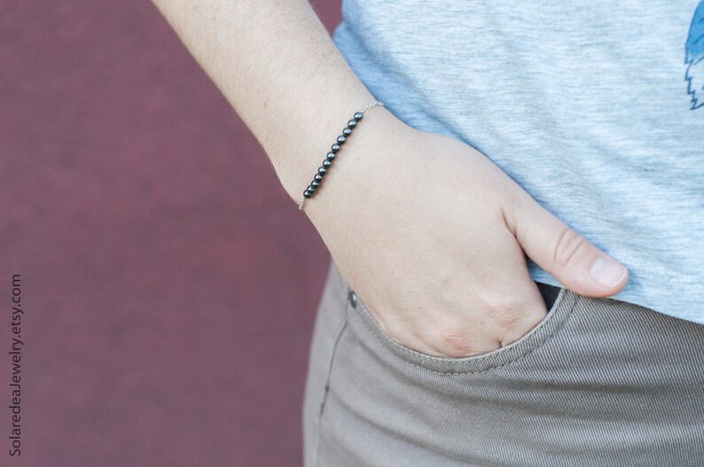 Hematite bracelet Hematite jewelry