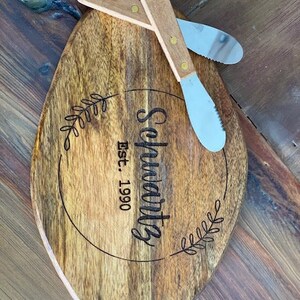 Charcuterie Board, Personalized, bridal shower gift, birthday gift, welcome gift, cheese & crackers