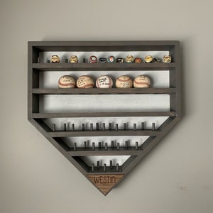 Baseball ring & Baseball Holder, Homeplate ,Personalized
