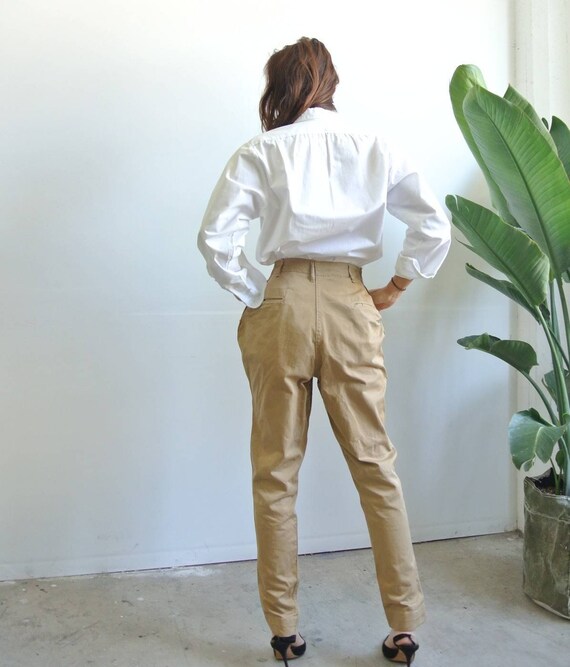Vintage 1940s KHAKI Jodhpurs riding 