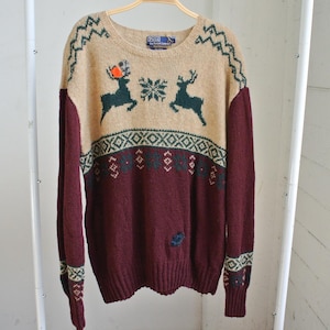 Polo Ralph Lauren 80s Sweater - Etsy