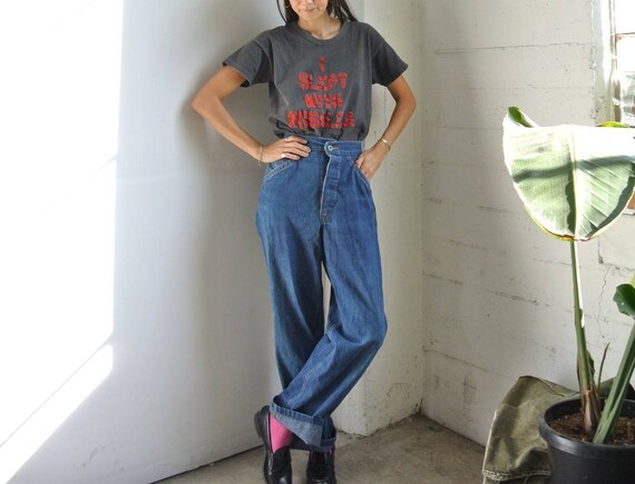 Vintage 1940s-50s denim jeans W27"