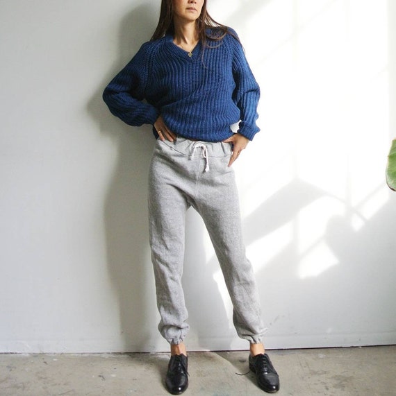 Vintage 1980s SEARS heather gray sweatpants