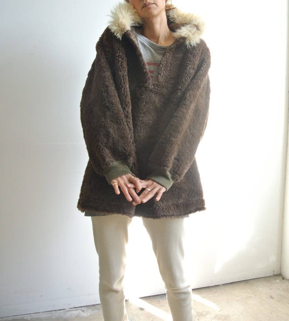 Vintage 1940s WW2 M43 pullover hooded liner
