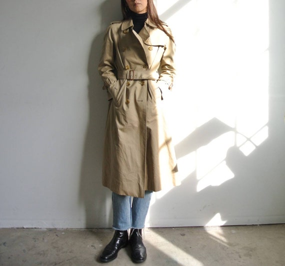 Vintage 1990s Burberry's trench coat small