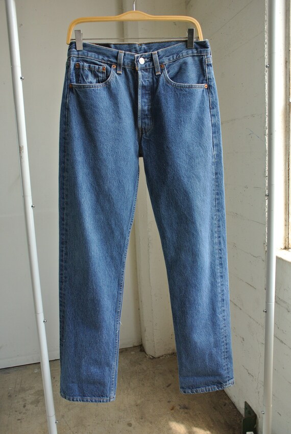 90'S Levi's 501 Straight Denim Pants Made in USA Men's W31 Vintage /eaa391962