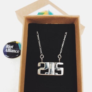 215 Necklace - Sterling Silver