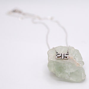 Baby 215 Necklace - Sterling Silver