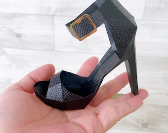 DIY Papercraft High Heel Belly, Printable Template (Digital Download)