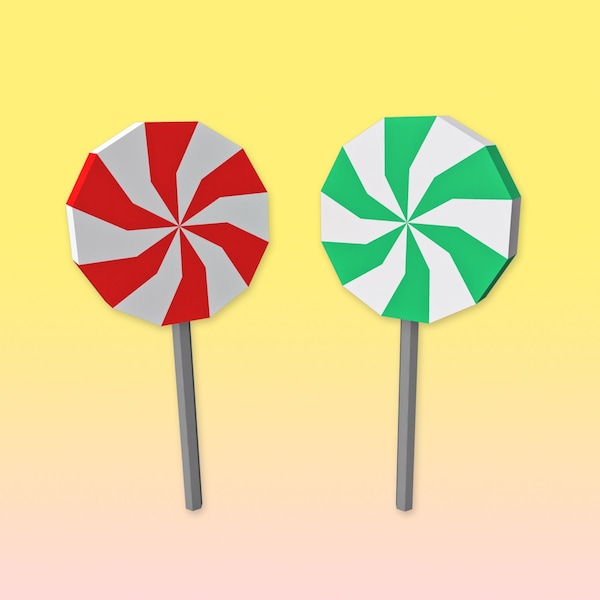DIY Papercraft Lollypop candy,Lollypop prop,Party props,Lollypop png,Lollypop dxf,Candy png,Spiral Candy dxf,Printable Lollypop,Lollies