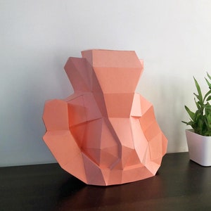 DIY Papercraft Ganesha,Papercraft Elephant Sculpture,Lord Ganesha,Ganesha Sculpture,Papercraft pdf,Papercraft template,low poly papercraft