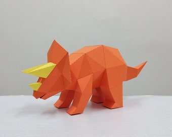 dinosaurio papercraft