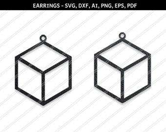 Pentagon earrings svg,SVG earring,Jewelry svg,leather jewelry,Cricut silhouette,Earrings vector,Diamond earring,svg,dxf,ai,eps,png,pdf