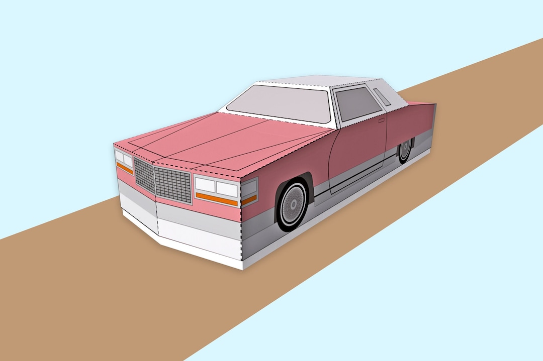 DIY Printable Car Favor,goodies Box,papercraft Car,gift Box,candy Box ...
