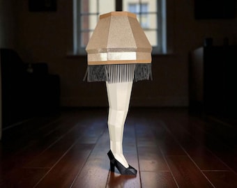 Patron de lampe Papercraft, veilleuse DIY (fichiers numériques)