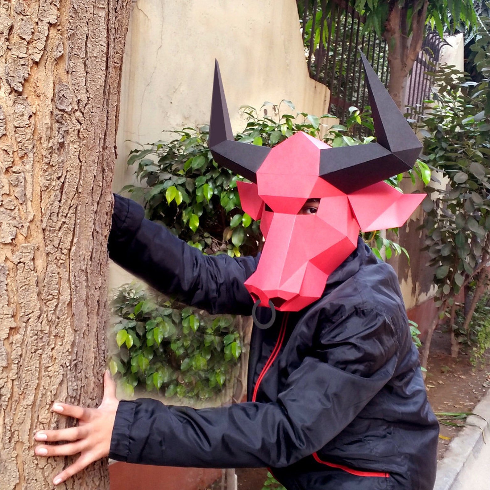 DIY BULL Maskparty Maskfancy Costumehalloween Etsy Australia