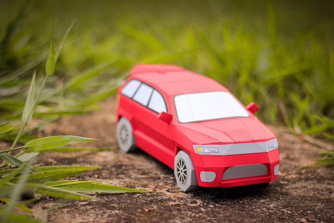 DIY Papercraft Jeep Model Paper car3d papercraft Low poly - Etsy France