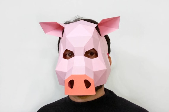 DIY Panda party mask - 3d papercrafts By PAPER amaze