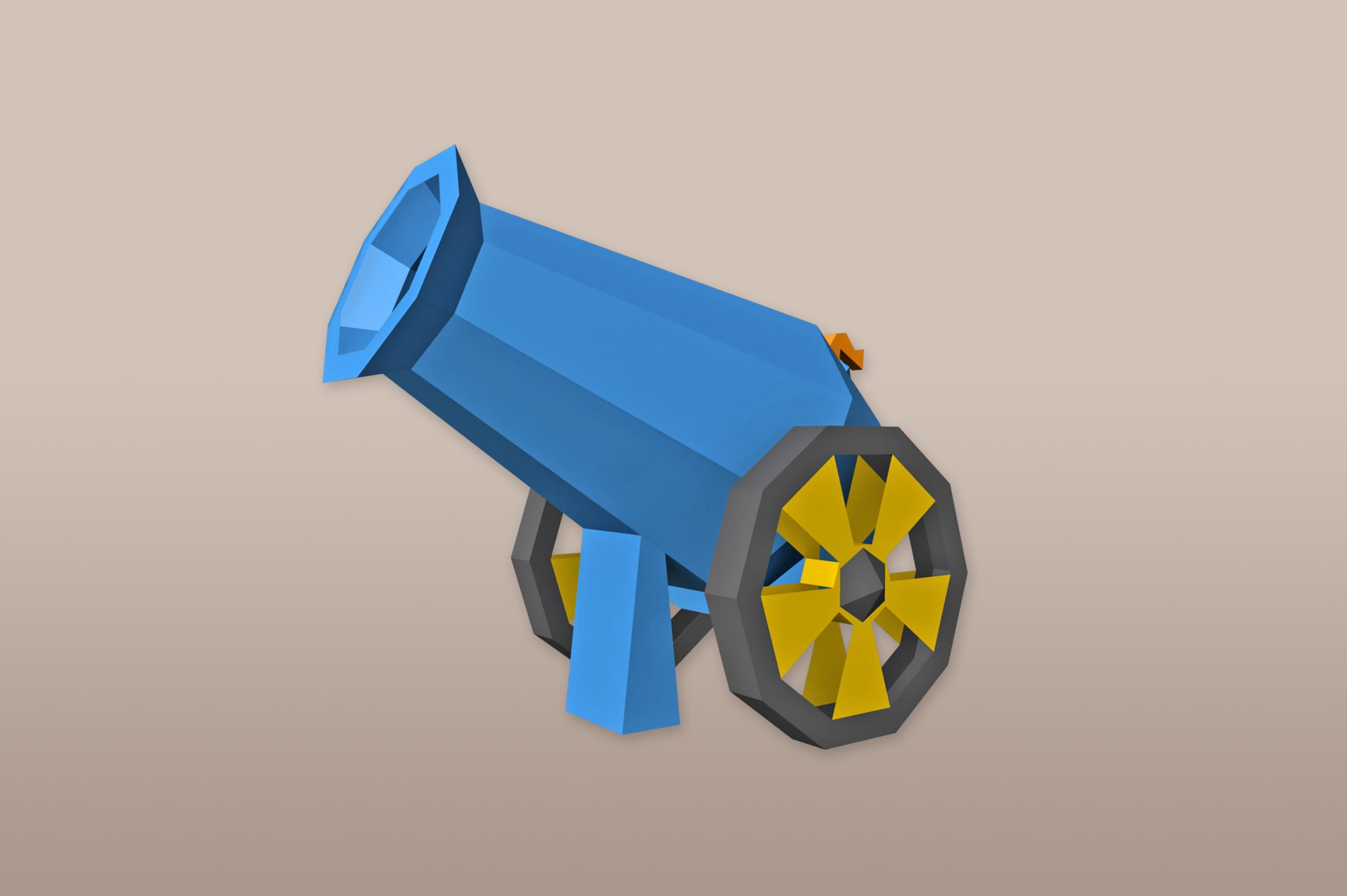 DIY Papercraft Cannon Bomb, Party Decoration (digital Files) - Etsy