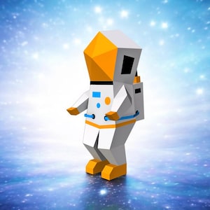 DIY Papercraft Astronaut in space, Astronaut png, Astronaut gifts, Astronaut costume, Astronaut helmet, Printable Astronaut favor