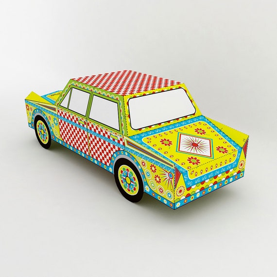 Diy Papercraft Car, Voiture de papier, papercraft, Papercraft bas poly,  voiture imprimable, voiture d'origami, modèle de voiture classique, modèle  de voiture 3d -  France