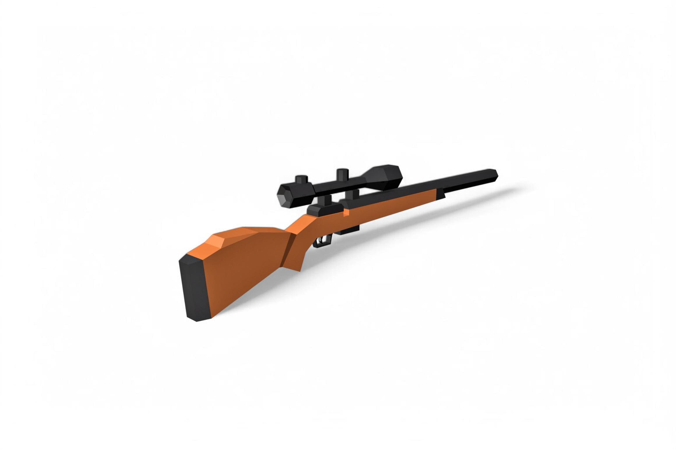 DIY Papercraft Airgun, Papercraft Gun, Military Weapons, Papercraft ...