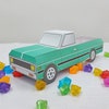 Semi-trailer Truck. Paper Printable Toy. Paper Craft PDF Templates ...