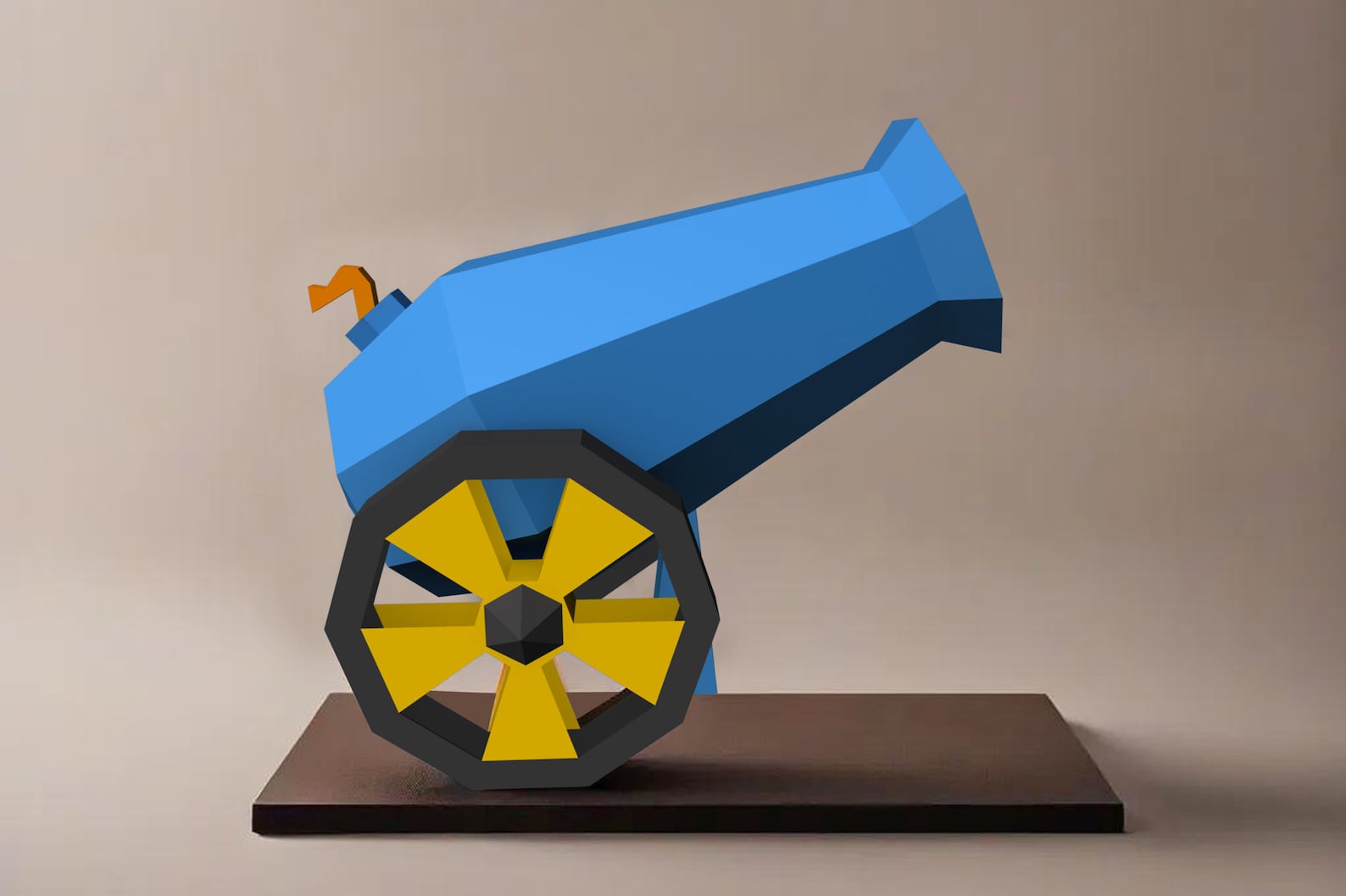 DIY Papercraft Cannon Bomb, Party Decoration (digital Files) - Etsy