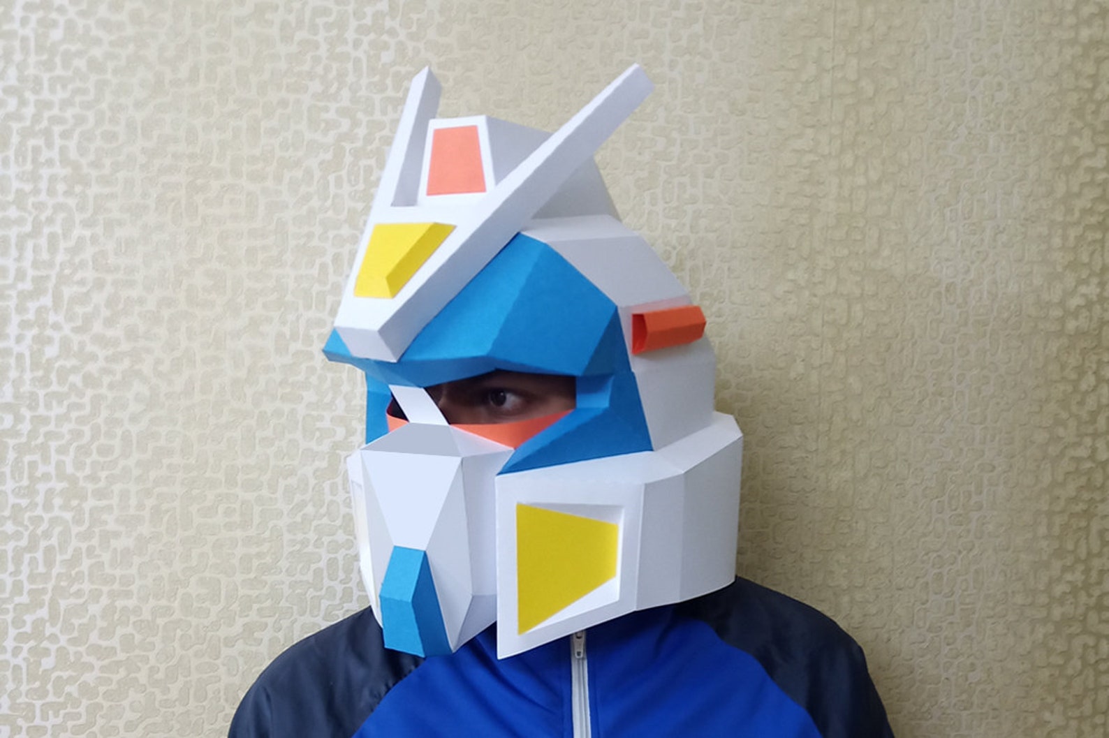 DIY Papercraft Gundam Helmetgundam Cosplaygundam Etsy Canada