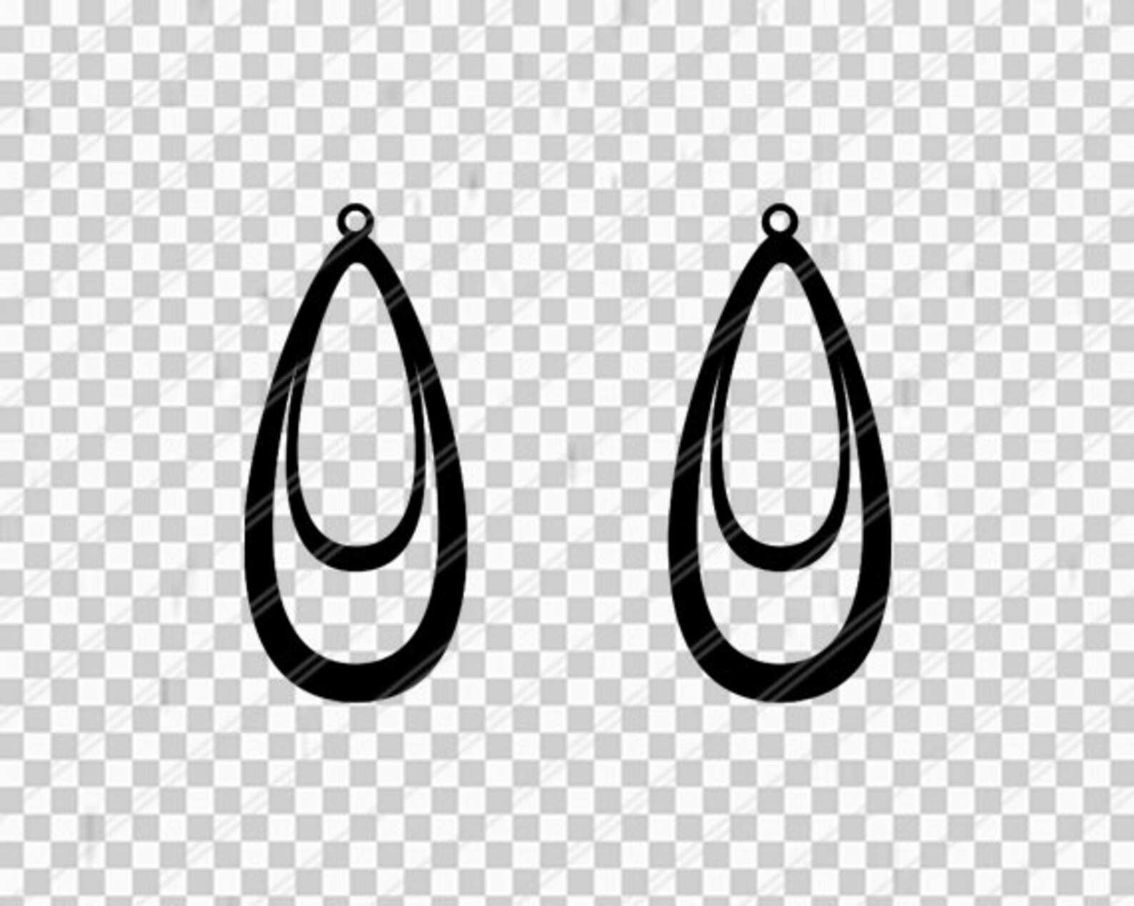 Boucles D’Oreilles Femme En Cuir – Forme Frites/Larme, Colorées – Léger, Tendance – Cadeau Saint-Valentin, Noël