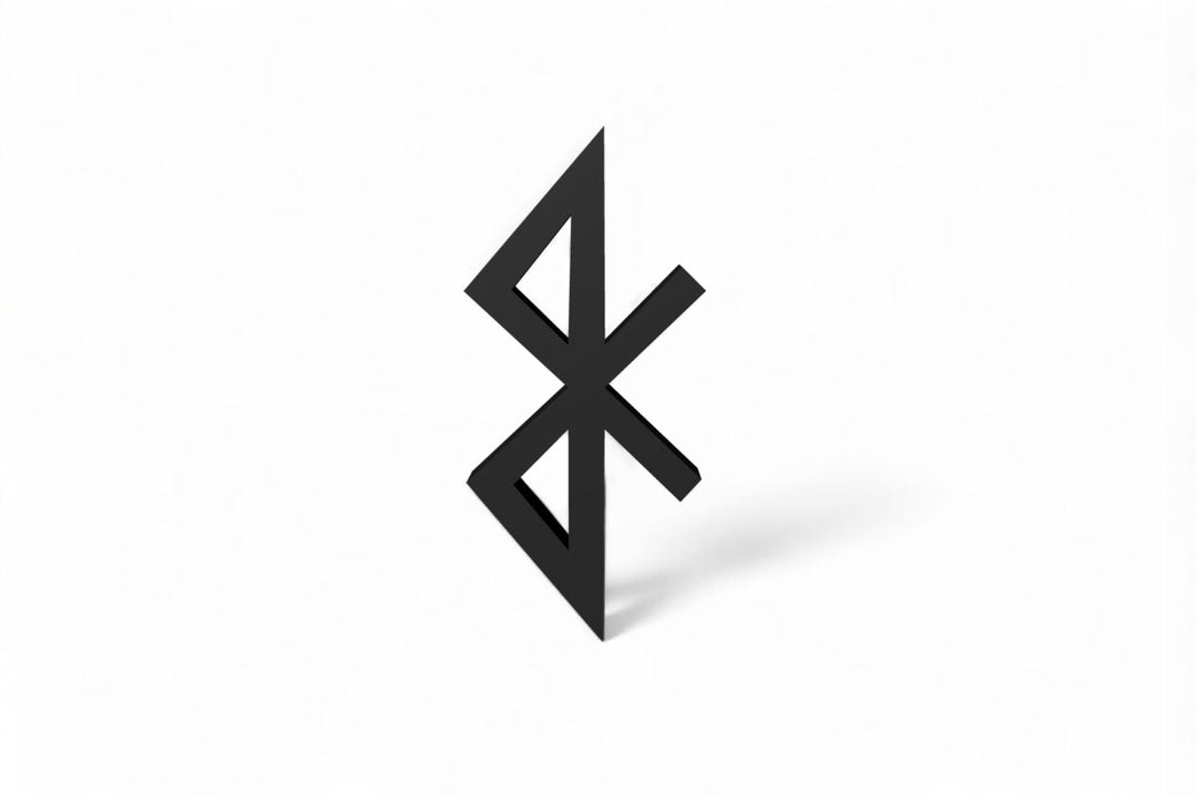 DIY 3d Papercraft Bluetooth Symbol, Bluetooth Pattern, 3d Patterns ...