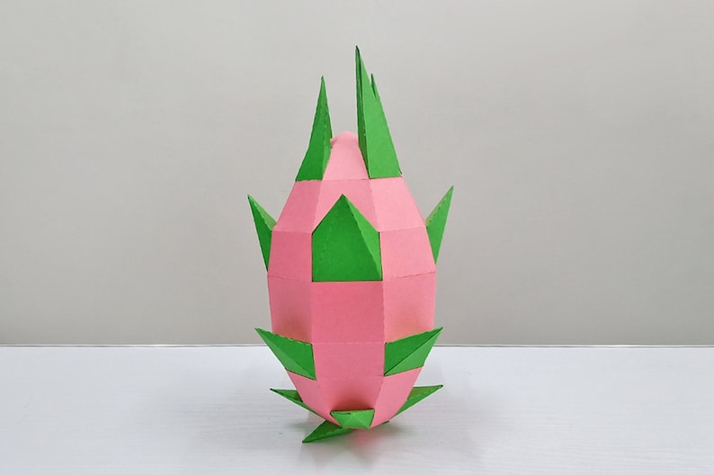 Download Diy Papercraft Dragon Fruit Pitaya Fruit Lowpoly Papercraft 3d Papercraft Papercraft Templates Party Decor Dragon Fruit Svg Pitaya Svg Cameo Craft Supplies Tools 3d Printing Runnindovetackandmore Com